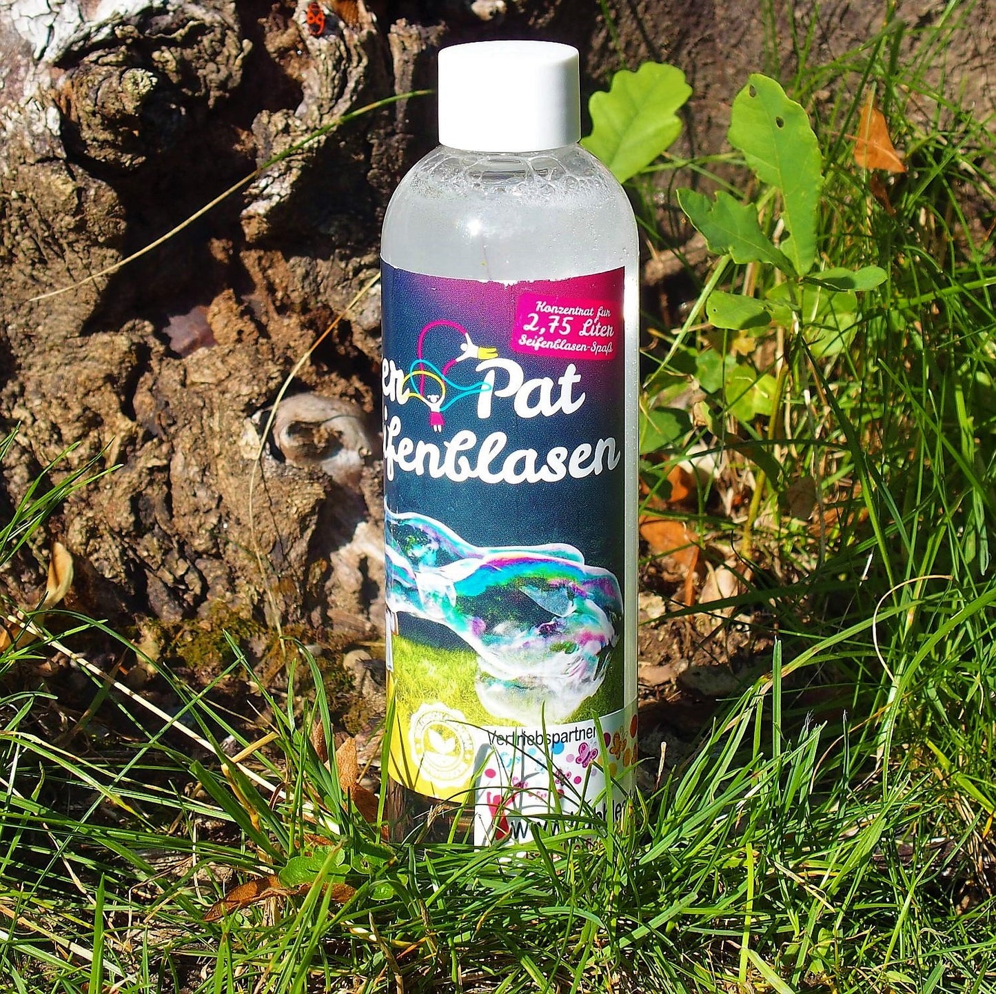 250ml Riesenseifenblasen Konzentrat aus dem Bubbles4you Online-Shop mit Produkten für Riesenseifenblasen